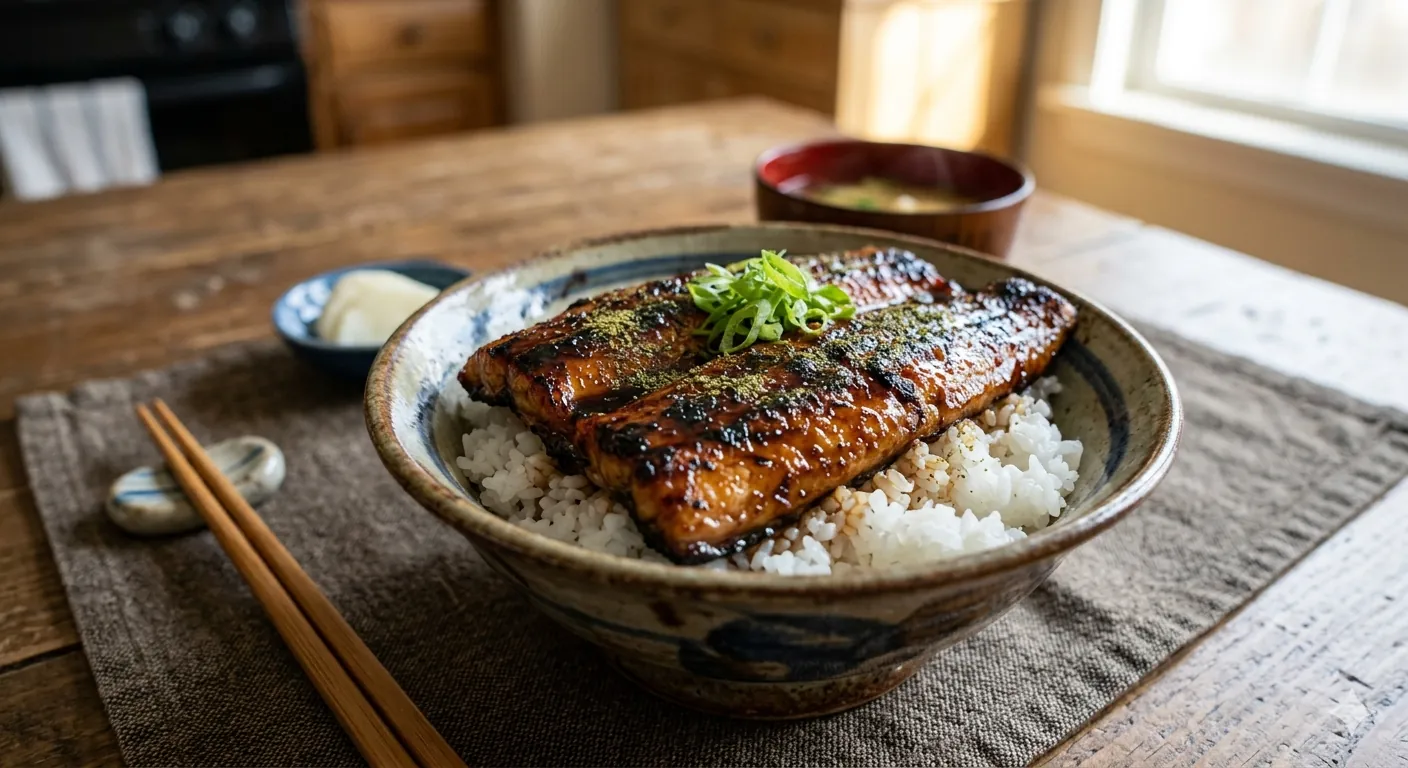 キャットフィッシュの蒲焼き