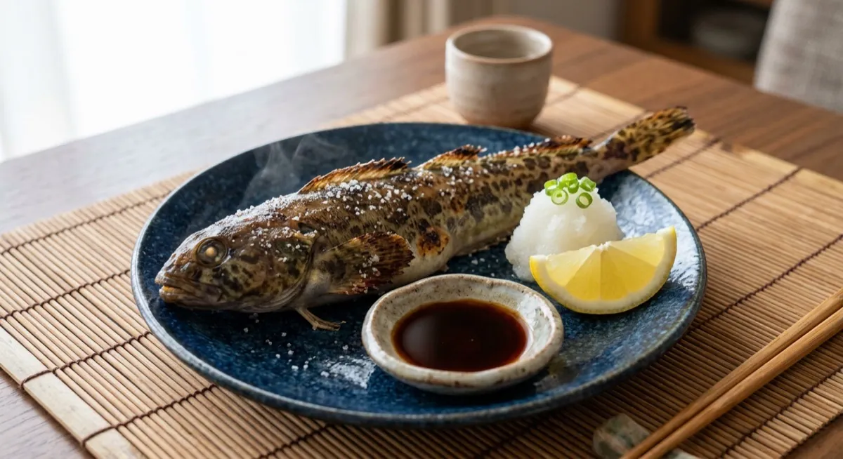 ギンポの塩焼き