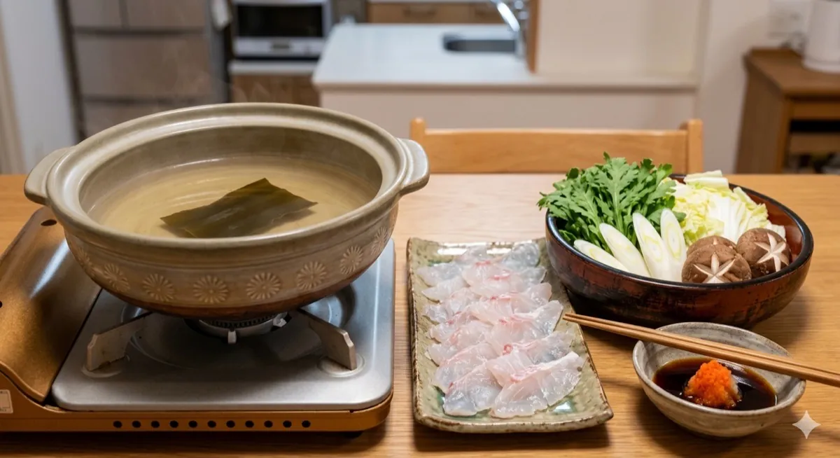 マハタのしゃぶしゃぶ