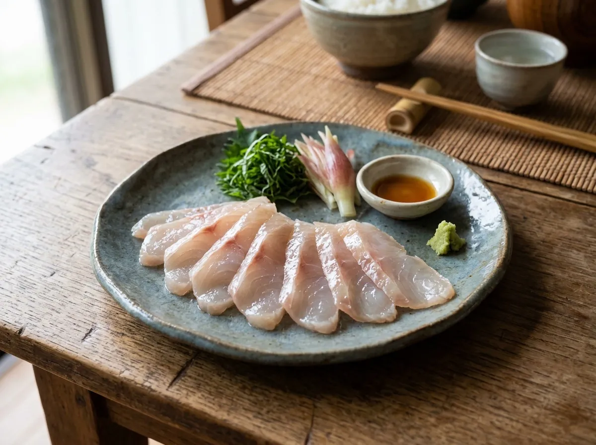 オオモンハタの刺身