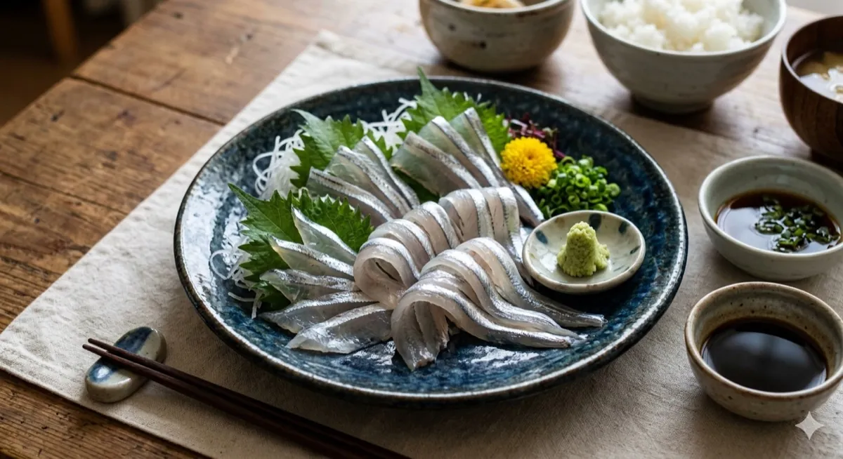 サヨリの刺身