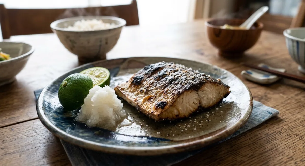 タチウオの塩焼き