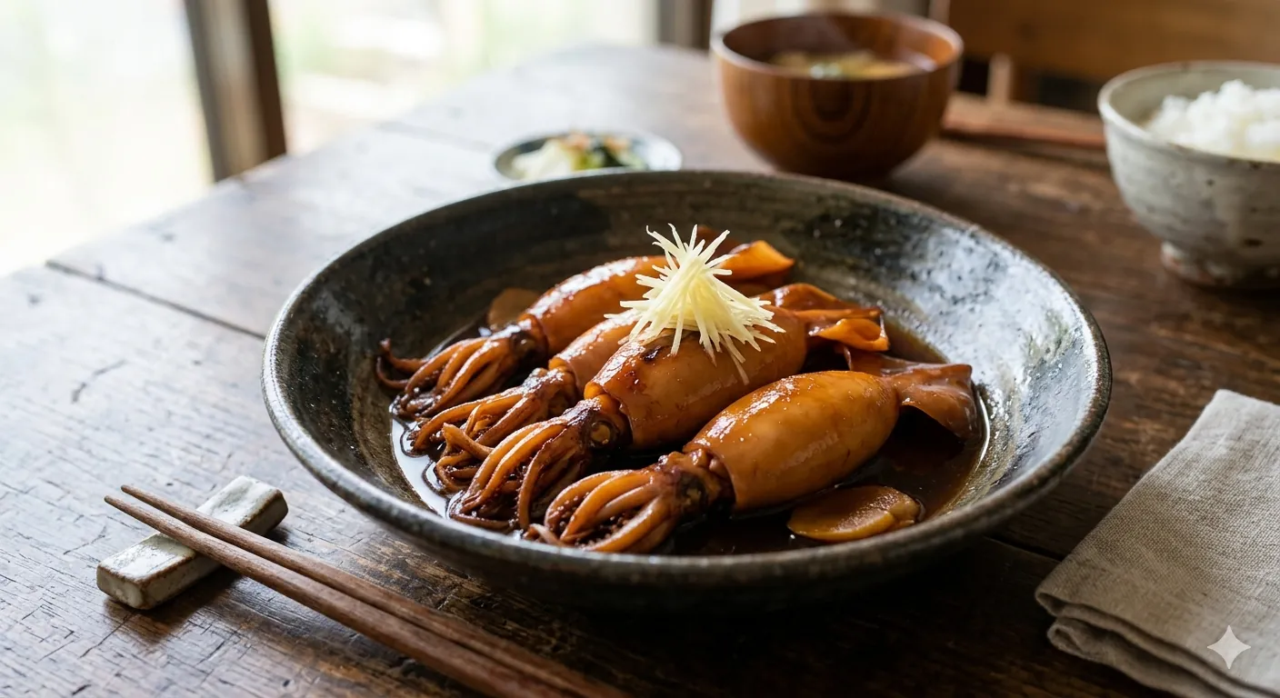 ヤリイカの姿煮